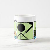 Funny Tetanus Shot Stickman Tasse - 097 (Mittel)