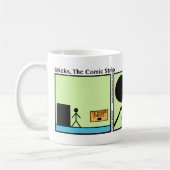 Funny Tetanus Shot Stickman Tasse - 097 (Links)