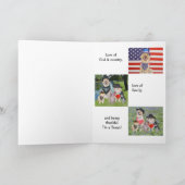 Funny Texas Vatertag Karte (Innenseite)