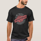 Funny Text Briefmarke T - Shirt (Vorderseite)