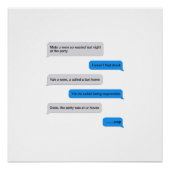 Funny Text Poster (Vorderseite)