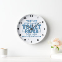 Funny Text Telefon Toilette Papier Wort Kunst Bade