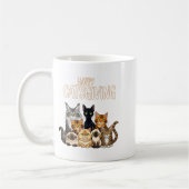Funny Thanksgiving Cat Lovers Gift Happy Catsgivin Kaffeetasse (Links)