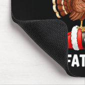 Funny Thanksgiving Christmas Turkey Vs Santa For M Mousepad (Ecke)