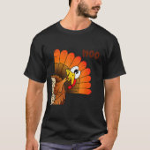 Funny Thanksgiving Cute Turkey Moo I'm A Cow Men W T-Shirt (Vorderseite)