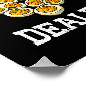 Funny Thanksgiving Deviled Egg Dealer You Know Why Poster (Ecke)