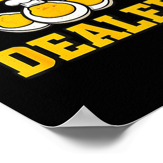 Funny Thanksgiving Fathers Day Retro Deviled Egg E Poster (Ecke)