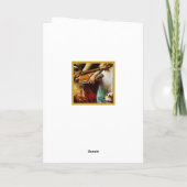 Funny Thanksgiving Feiertagskarte (Rückseite)