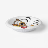 Funny Thanksgiving Flair Pappteller (Gewinkelt)