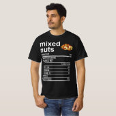 Funny Thanksgiving Food Apparel, Mixed Nuts Nutrit T-Shirt (Vorne ganz)