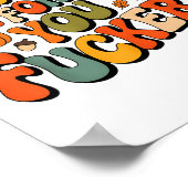 Funny Thanksgiving Friendsgiving Thankful For You Poster (Ecke)