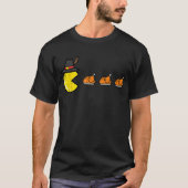 Funny Thanksgiving Gamer Turkey Pacman Shirt (Vorderseite)