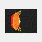 Funny Thanksgiving Go Ahead Bake My Day Men Women  Fleecedecke (Vorderseite (Horizontal))