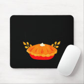 Funny Thanksgiving Go Ahead Bake My Day Men Women Mousepad (Mit Mouse)