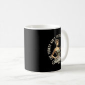 Funny Thanksgiving Retro N Up Inappropriate Stuffe Kaffeetasse (VorderseiteRechts)