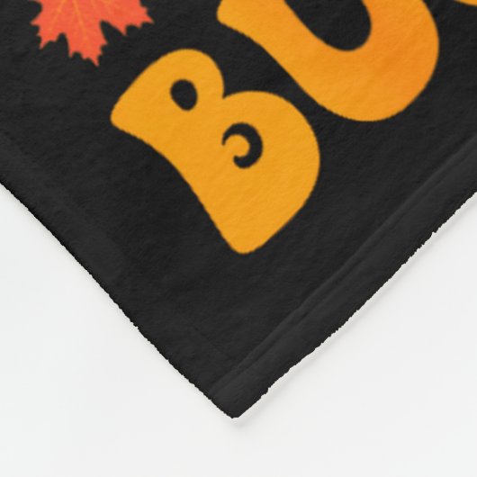 Funny Thanksgiving Turkey Bus Driver School Gift Fleecedecke (Ecke)