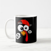 Funny Thanksgiving Turkey Face 67 Six Seven Boy Me Kaffeetasse (Links)