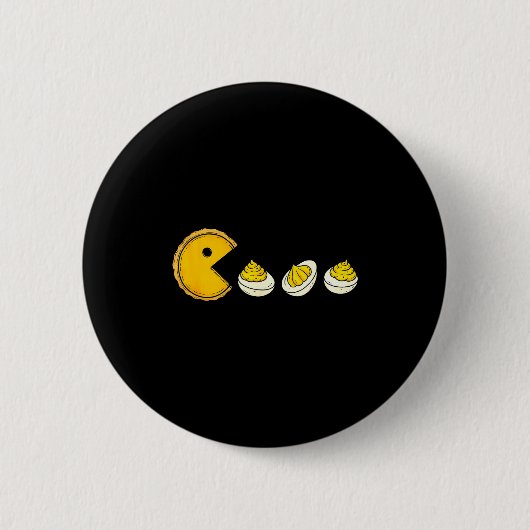 Funny Thanksgiving Turkey Gift For Men Women Kids  Button (Vorderseite)