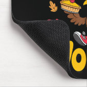 Funny Thanksgiving Turkey Gobble Till You Wobble T Mousepad (Ecke)