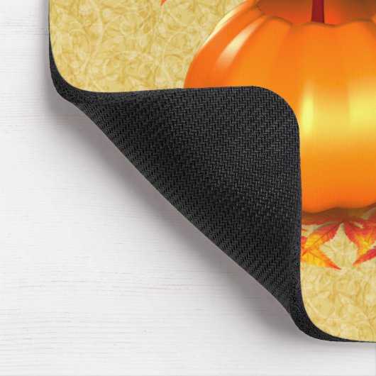 Funny Thanksgiving Turkey in Pumpkin - Mousepad (Ecke)