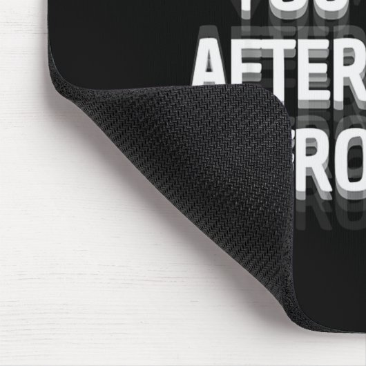 Funny That's What You'll See After A Slap From Me  Mousepad (Ecke)