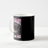 Funny the Beast Inside Me Albern Cat Meme Spaß Cha Kaffeetasse (Vorderseite Links)