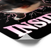 Funny the Beast Inside Me Albern Cat Meme Spaß Cha Poster (Ecke)