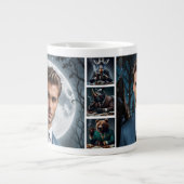 Funny the Boss Personalisiertes Custom Foto Jumbo-Tasse (Vorderseite)