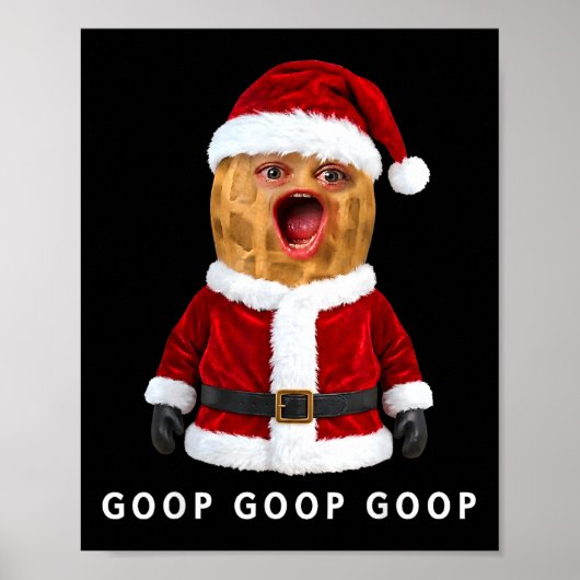 Funny The Burnt Peanut Goop Bungulator Christmas  Poster (Vorne)