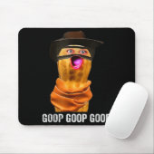 Funny The Burnt Peanut Goop Bungulator Mousepad (Mit Mouse)