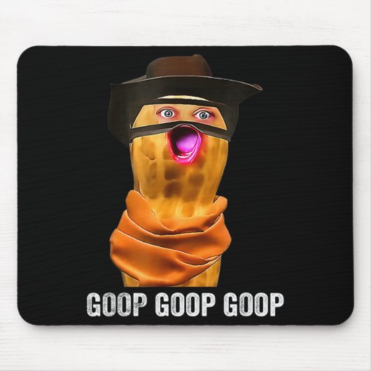 Funny The Burnt Peanut Goop Bungulator Mousepad (Vorne)