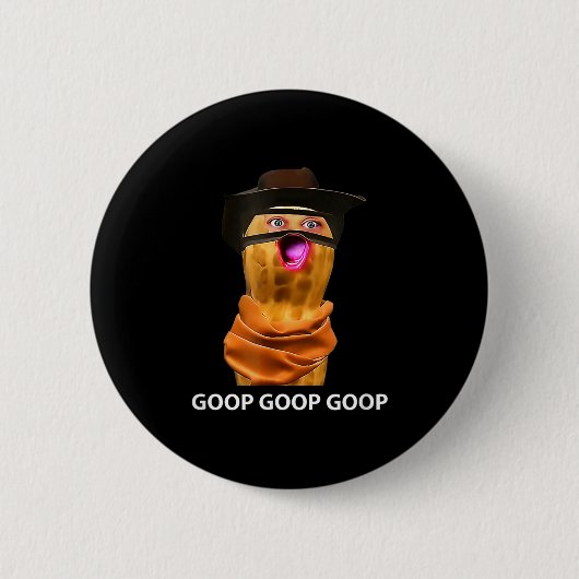 Funny The Burnt Peanut Goop Bungulator Tee  Button (Vorderseite)