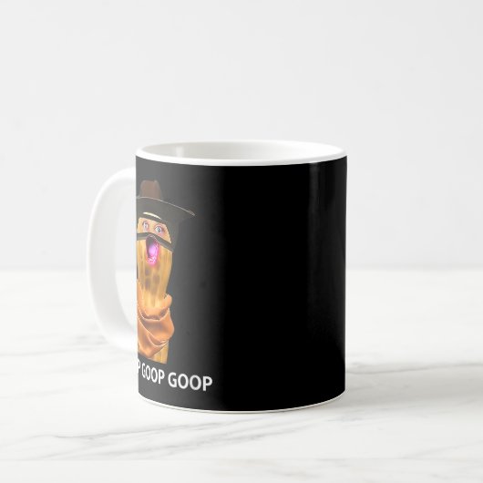 Funny The Burnt Peanut Goop Bungulator Tee Kaffeetasse (Vorderseite Links)