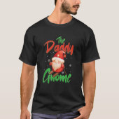 Funny The Daddy Gnome Santa Claus Christmas New Ye T-Shirt (Vorderseite)