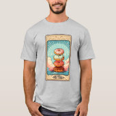 Funny the Donut Tarot Card T-Shirt (Vorderseite)