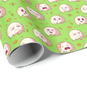 Funny The Golf Ball Whisperer Golfsport Geschenk Geschenkpapier (Rolleneckpunkt)