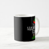 Funny The Hangry Elf Matching Family Group Gift Ch Kaffeetasse (VorderseiteRechts)