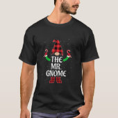 Funny The Mr Gnome Matching Family Ugly Christmas T-Shirt (Vorderseite)