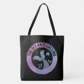 Funny The Ocean Is Calling Mermaid Quote Tasche (Vorderseite)