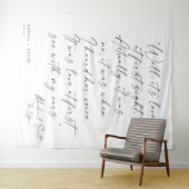 Funny the Office Quote Wedding Banner Wandteppich (Beispiel (Horizontal))