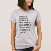 Funny The Office T - Shirt Scranton Branch Locatio (Vorderseite)