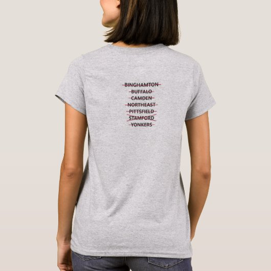 Funny The Office T - Shirt Scranton Branch Locatio (Rückseite)