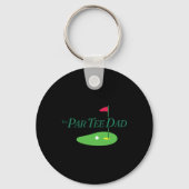 Funny The Par Tee Dad Partee Golf Family Matching  Schlüsselanhänger (Vorderseite)