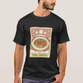Funny The Pasta Tarot Card T-Shirt (Vorderseite)