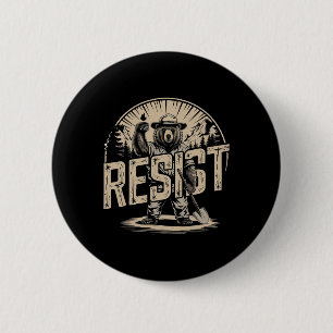 Funny The Resist Nationalpark Button