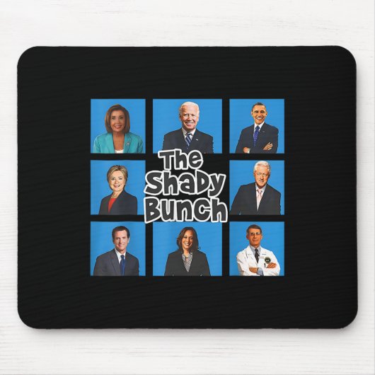 Funny The Shady Bunch 2024 Mousepad (Vorne)
