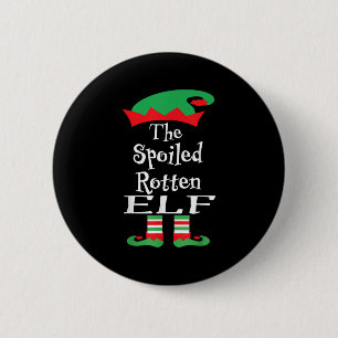 Funny The Siled Rotten Elf Shirt Weihnachten Match Button