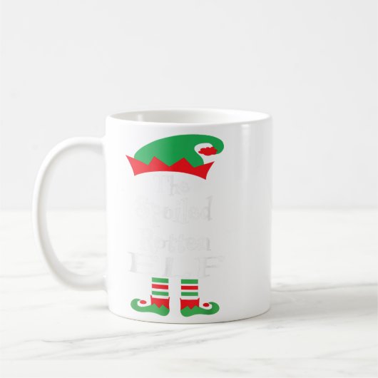 Funny The Siled Rotten Elf Shirt Weihnachten Match Kaffeetasse (Links)