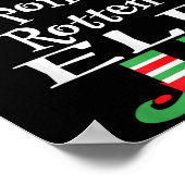 Funny The Siled Rotten Elf Shirt Weihnachten Match Poster (Ecke)