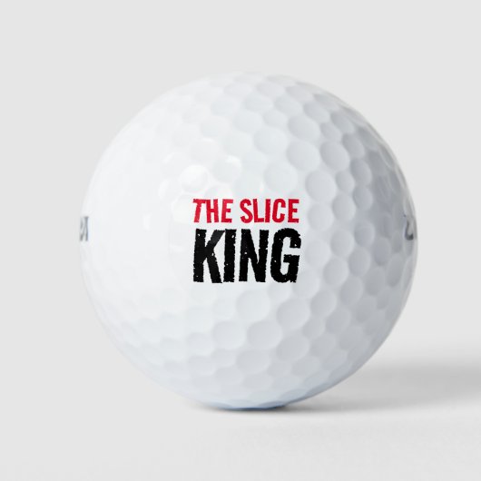 Funny the Slice King Golfball (Vorderseite)